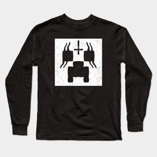 Creeper Black Metal Long Sleeve T-Shirt